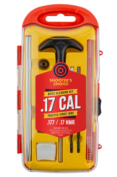 Shooters Choice SHFSRK17 Rifle Cleaning Kit for 17 Cal Firearms