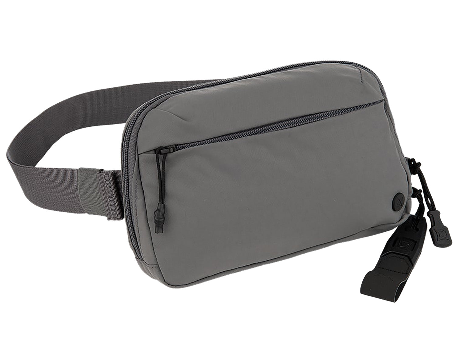 Vertx VTX5264WGY Everyday Fanny Pack 2.0 Gray Nylon Modular Holster Retention Zipper/Velcro