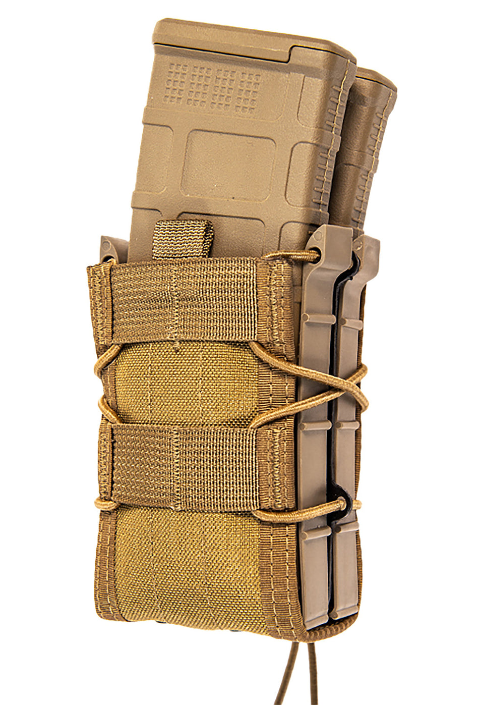 High Speed Gear 132R10CB X2R TACO Double Rifle Mag Pouch Coyote Brown MOLLE Mount