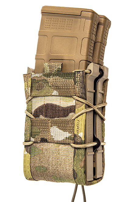 High Speed Gear X2R Dual Rifle Magazine Carrier Multi-Cam MOLLE Mount Nylon