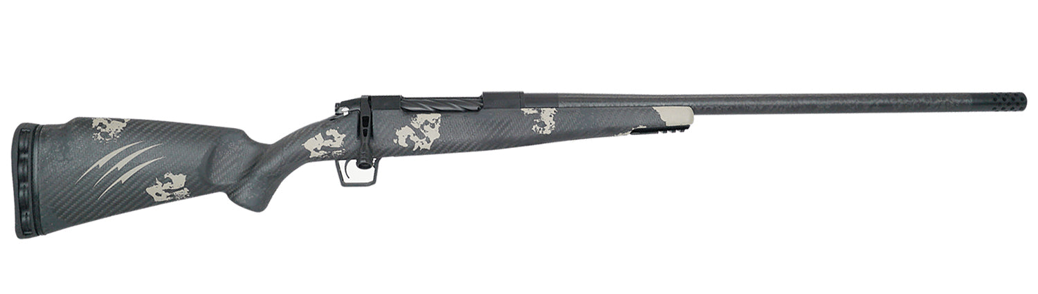 Fierce Firearms TROG7MMBC20BP CT Rogue 7mm BC 20" Black Cerakote C3 Carbon Fiber Threaded Barrel, Black Cerakote Drilled & Tapped Titanium Receiver, LR Negative Comb Phantom Camo Carbon Fiber Stock