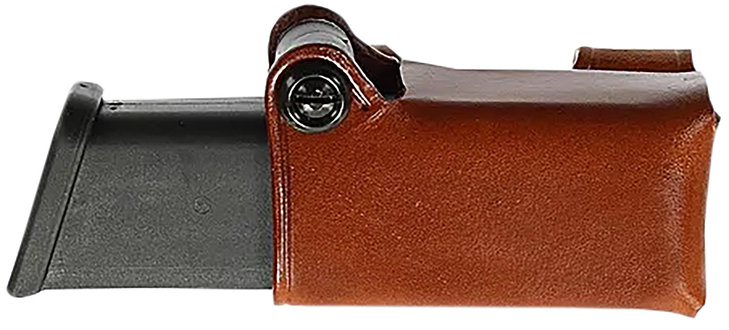 Galco HMC22 Horizontal Magazine Carrier Ambidextrous Tan Leather