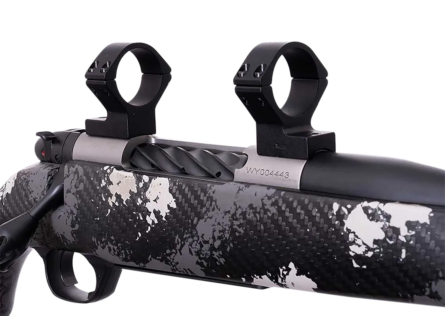 Weatherby W940705 Talley Billet Alloy Matte Black 1-Inch Tube Scope Ring Combo for Mark V 9-Lug Magnum Action
