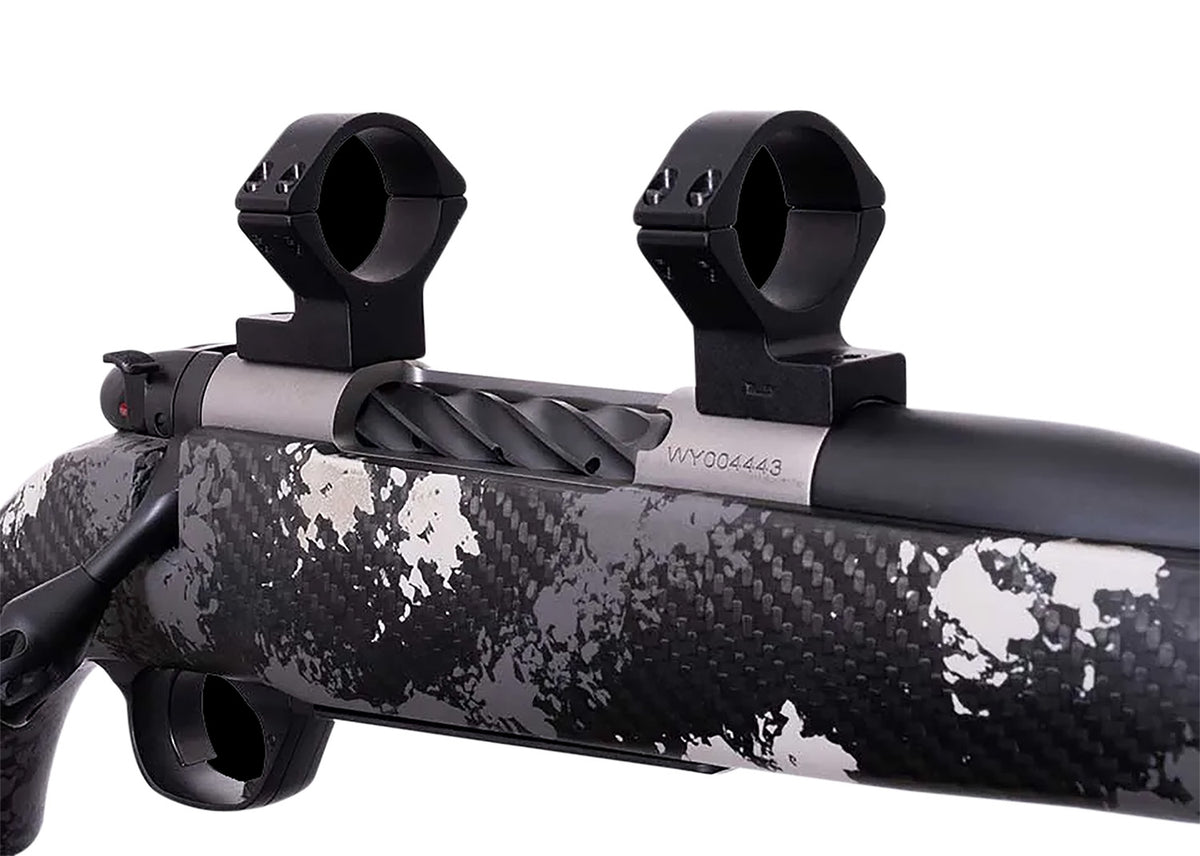 Weatherby W740705 Talley Billet Alloy Matte Black 30mm Tube Scope Ring Combo for Mark V 9-Lug Magnum Action