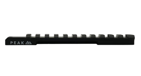Weatherby J010002 Mark V 6-Lug Standard Action PEAK 44 Picatinny Rail Black Aluminum Scope Base