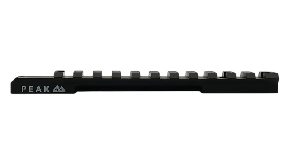 Weatherby J010002 Mark V 6-Lug Standard Action PEAK 44 Picatinny Rail Black Aluminum Scope Base