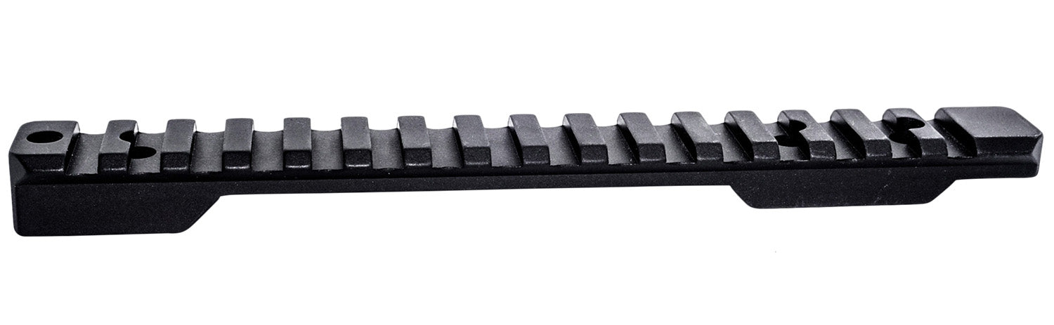 Weatherby P00252706 Mark V 6-Lug Standard Action Picatinny Scope Rail Black Hardcoat Anodized