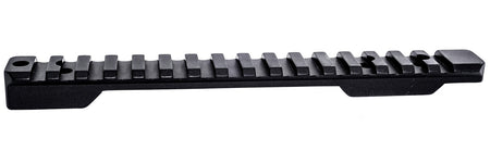 Weatherby P00252706 Mark V 6-Lug Standard Action Picatinny Scope Rail Black Hardcoat Anodized