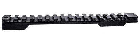 Weatherby PL0252150 Mark V Long Action Picatinny Weaver Rail PEAK 44 Black Aluminum