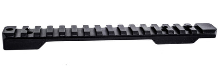 Weatherby PS0252150 Mark V Short Action Picatinny Weaver Rail PEAK 44 Black Aluminum