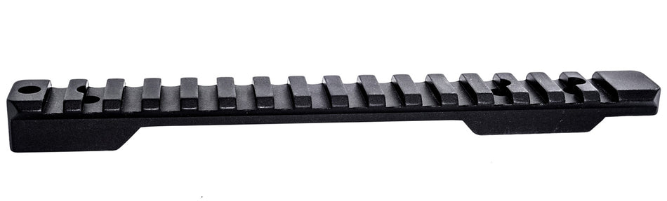 Weatherby PS0252150 Mark V Short Action Picatinny Weaver Rail PEAK 44 Black Aluminum