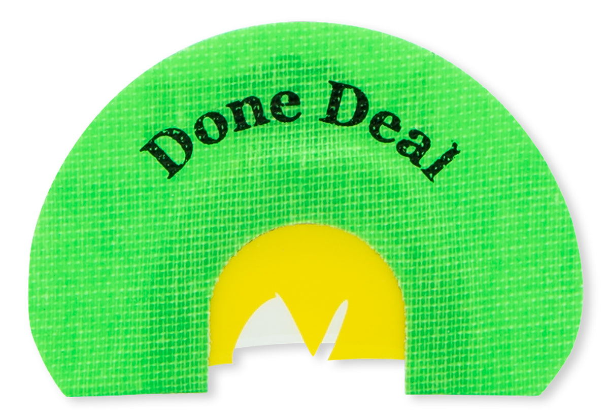 Rolling Thunder TC002-DD Done Deal 3 Reed Combo Cut Diaphragm Call for Turkey
