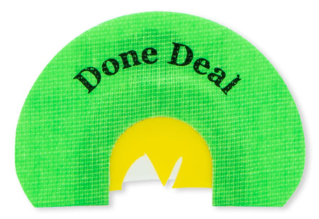 Rolling Thunder TC002-DD Done Deal 3 Reed Combo Cut Diaphragm Call for Turkey