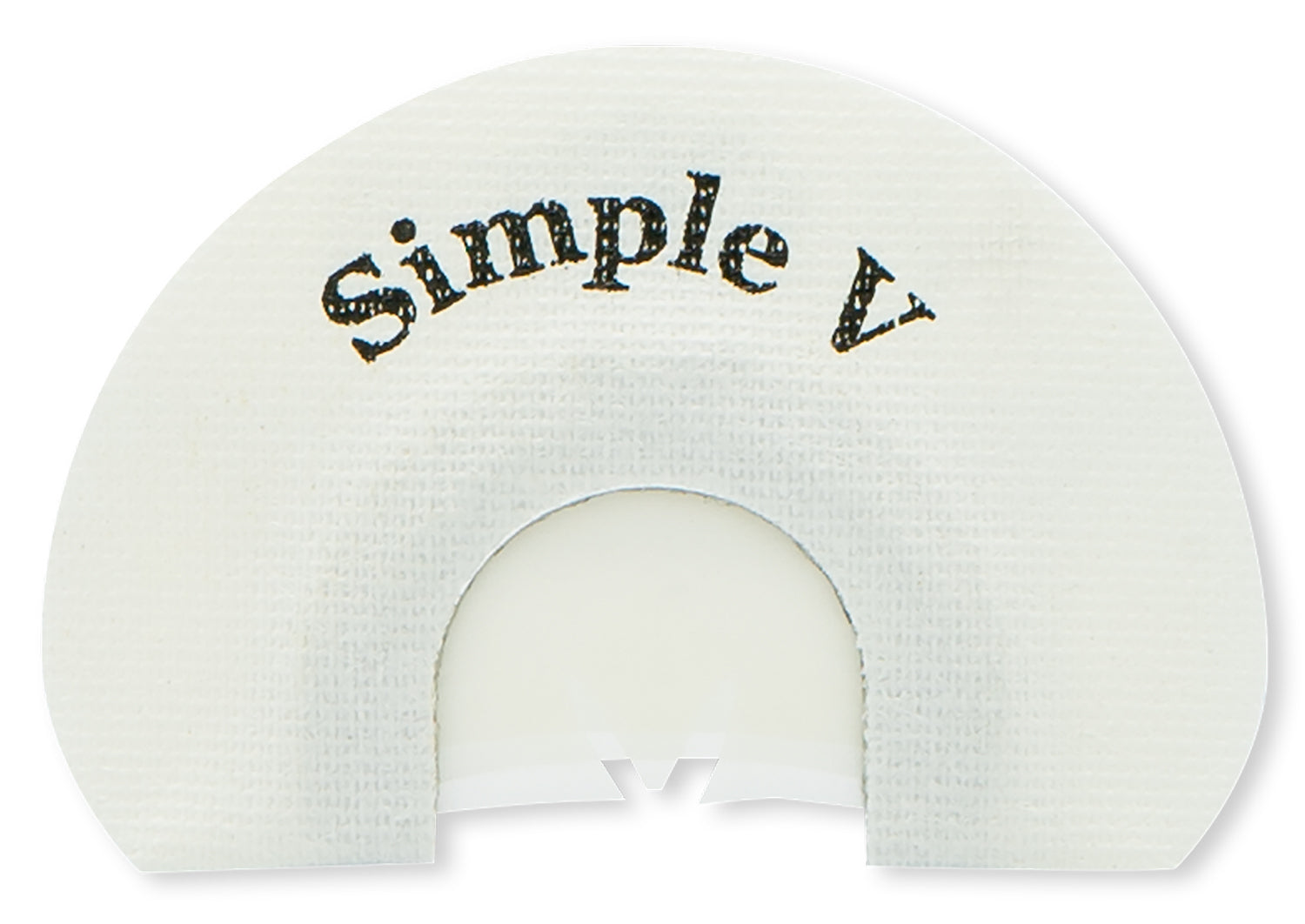 Rolling Thunder TC006-SV Simple 2 Reed V-Cut Diaphragm Call for Turkey