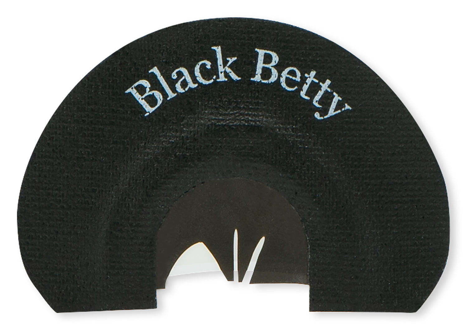 Rolling Thunder TC008-BB Black Betty 3 Reed Snake Tongue Cut Diaphragm Call for Turkey