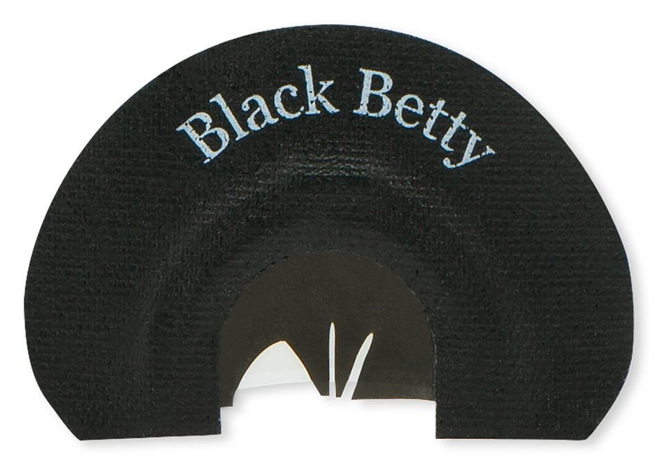 Rolling Thunder TC008-BB Black Betty 3 Reed Snake Tongue Cut Diaphragm Call for Turkey