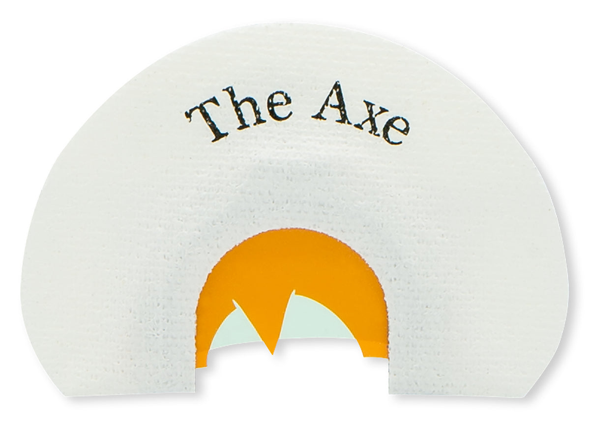 Rolling Thunder TC009-AXE The Axe 2 Reed Bat Wing Diaphragm Call for Turkey