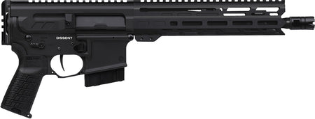 CMMG 34A840F-AB Dissent MK4 338 ARC 10+1 10.50" Black Nitride Threaded Barrel, 9.60" M-LOK Handguard, Black Armor Cerakote Aluminum Picatinny Rail Receiver, Rear Picatinny Rail, CMMG Zeroed Grip