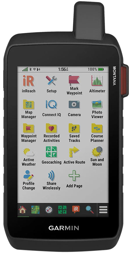 Garmin Montana 760i GPS Navigation Device 32GB Memory with Satellite Coverage