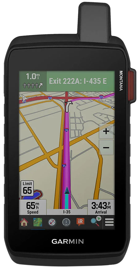 Garmin Montana 710i GPS Navigation Handheld 32GB with Satellite Coverage
