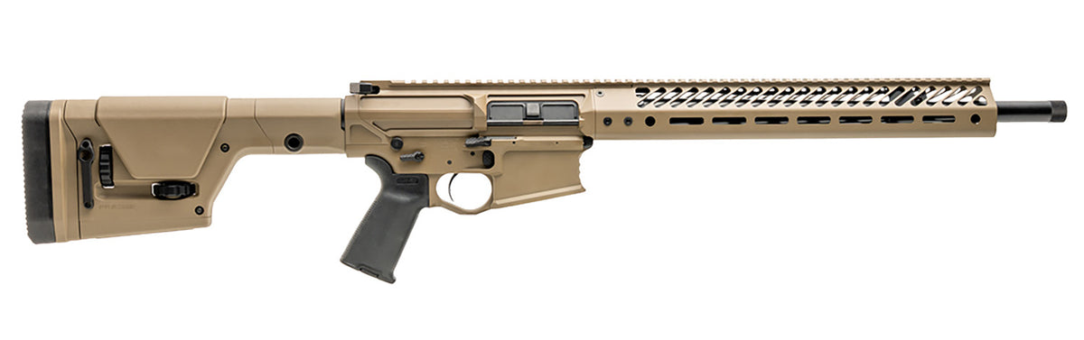 Seekins Precision 0011300103-F SP10M 308 Win 18" Picatinny Rail M-LOK Handguard Flat Dark Earth Synthetic Stock Black Polymer Grip