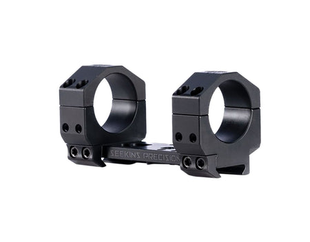Seekins Precision 0010650118-F Black 7075 Aluminum 30mm Tube Precision Mount