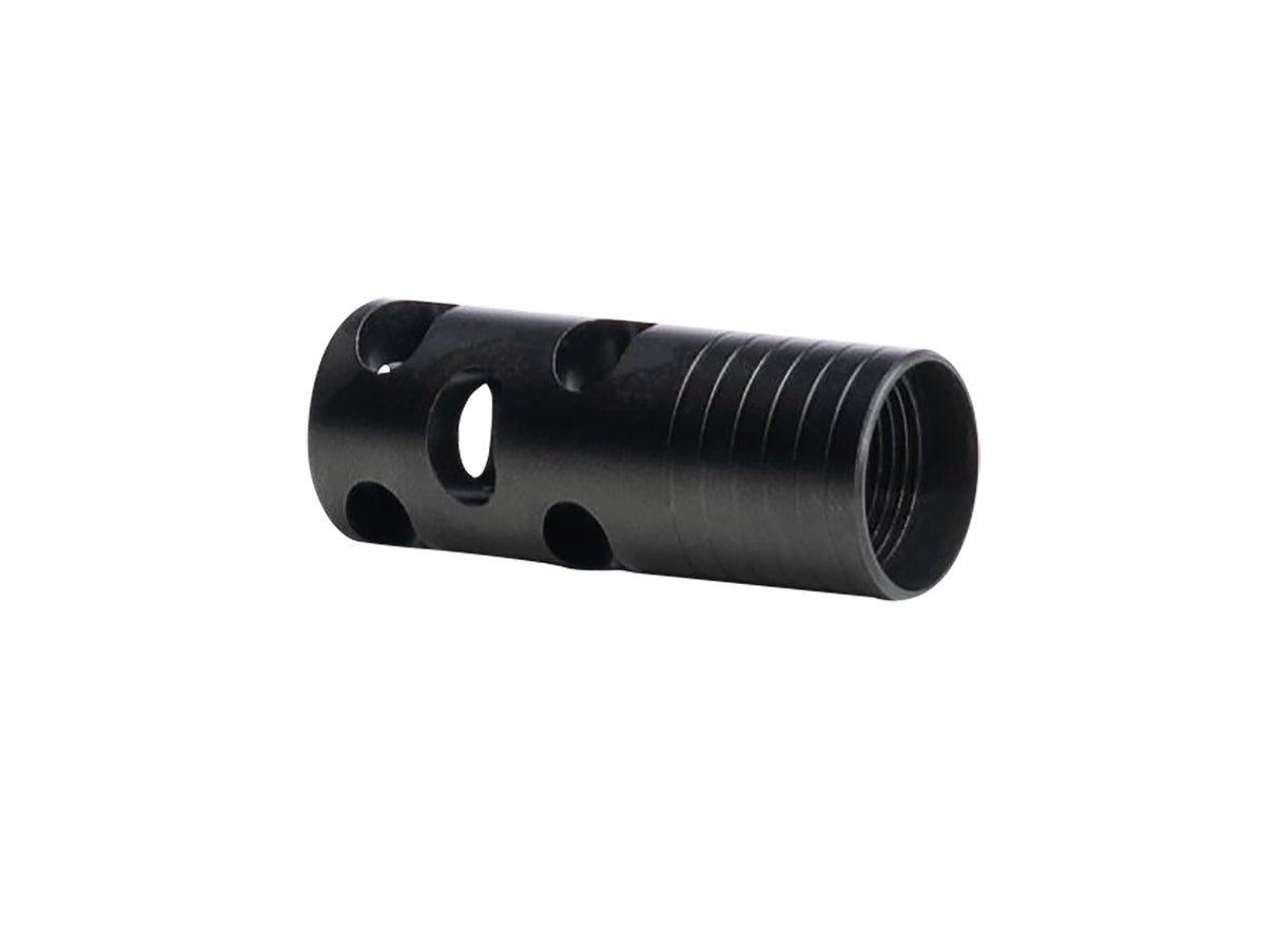 Seekins Precision 0010400078-F Havak 5/8x24 Threaded Muzzle Device Black Melonite