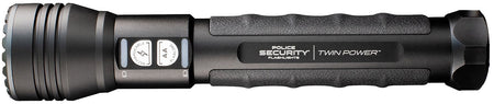 Police Security 97742 Black 1000 Lumen Twin Power Long Throw LED Flashlight