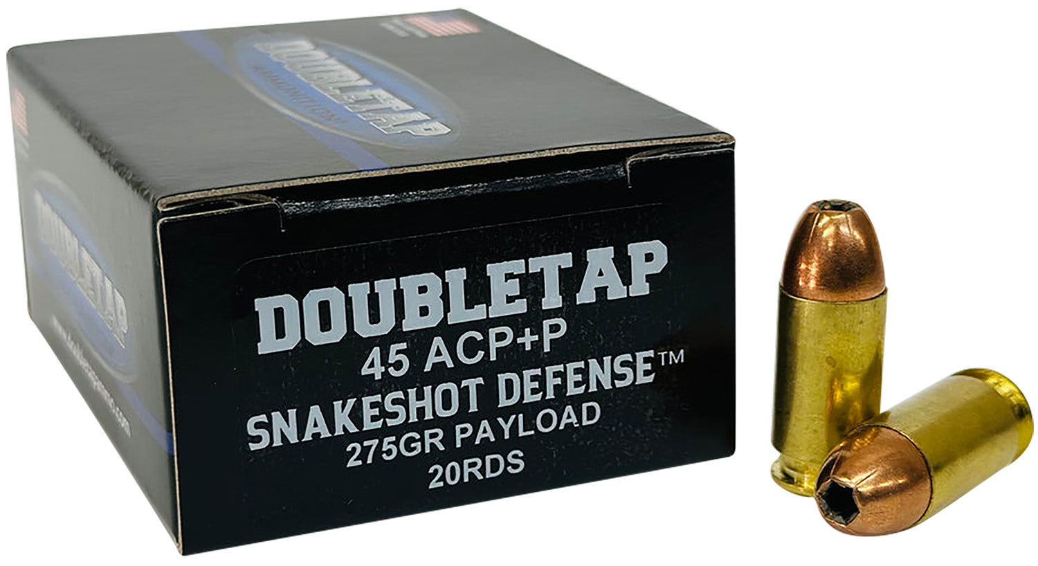 DoubleTap  .45 ACP/Auto 245 grain Jacketed Hollow Point ammunition