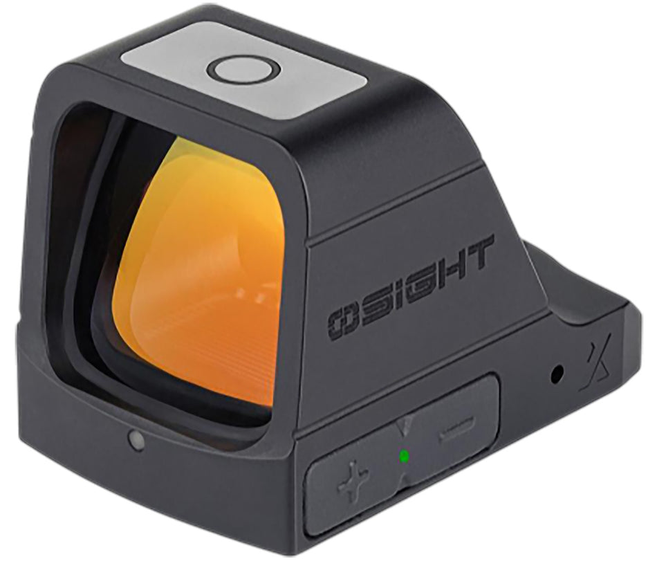 Osight X 1x Magnetic Charging Red Dot Sight 3 MOA Dot 32 MOA Circle Black