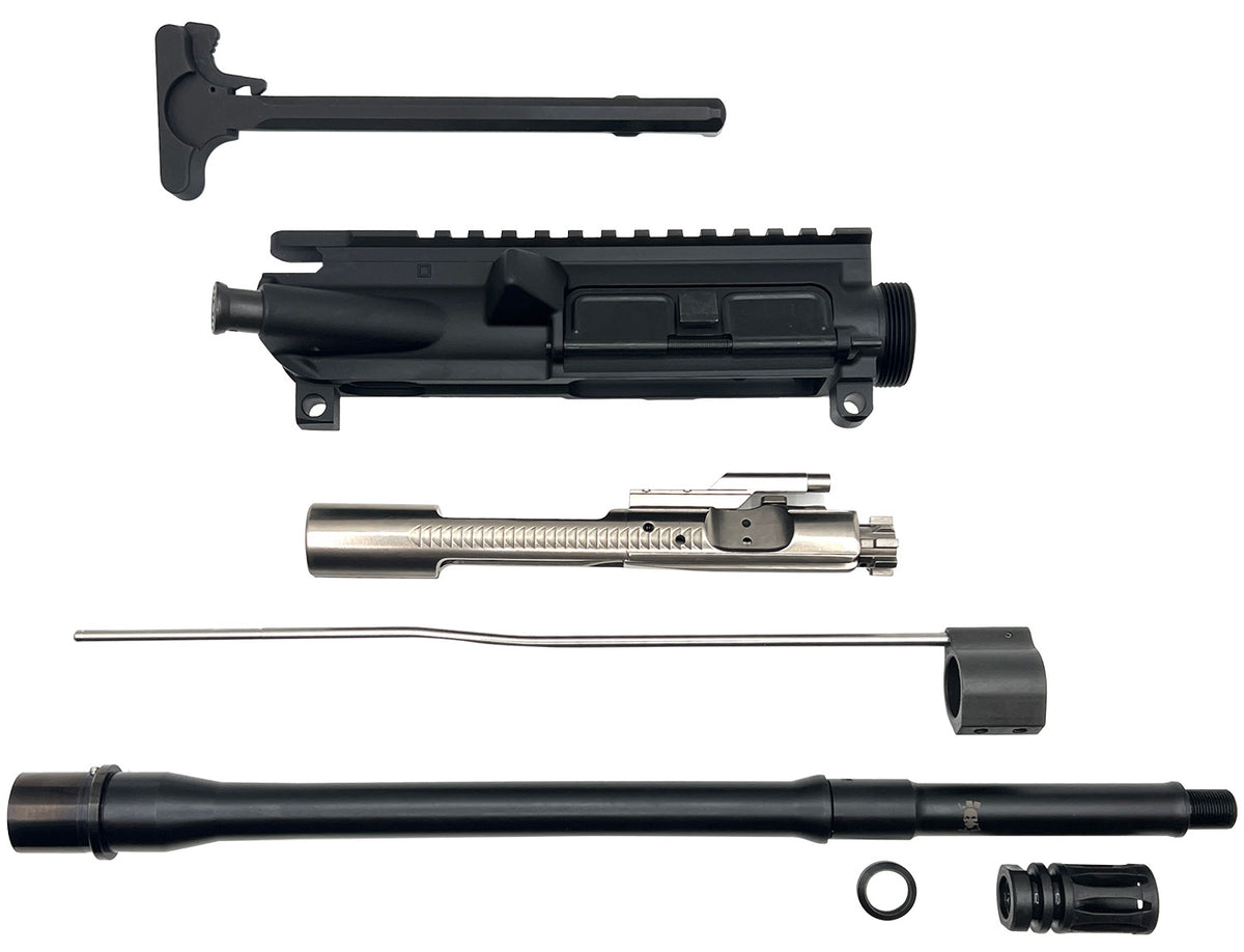 LBE Unlimited AR145RBK 14.5" Upper Build Kit Cold Hammer Forged Barrel AR-15