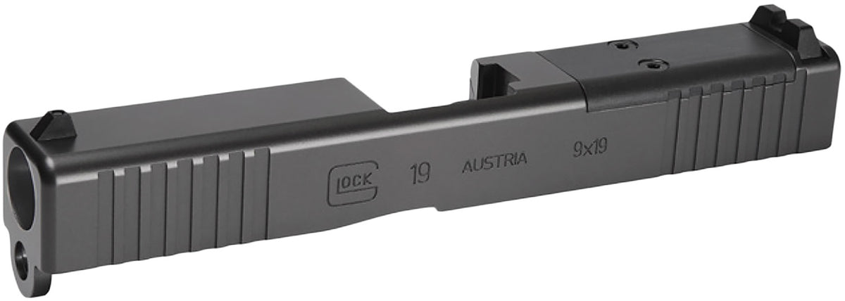 Glock 79008 Black Matte Optic Ready Slide Assembly for Glock 19 Gen3