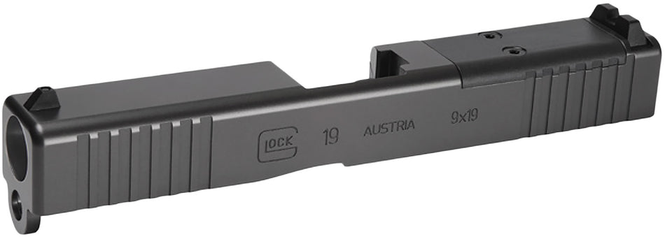 Glock 79008 Black Matte Optic Ready Slide Assembly for Glock 19 Gen3