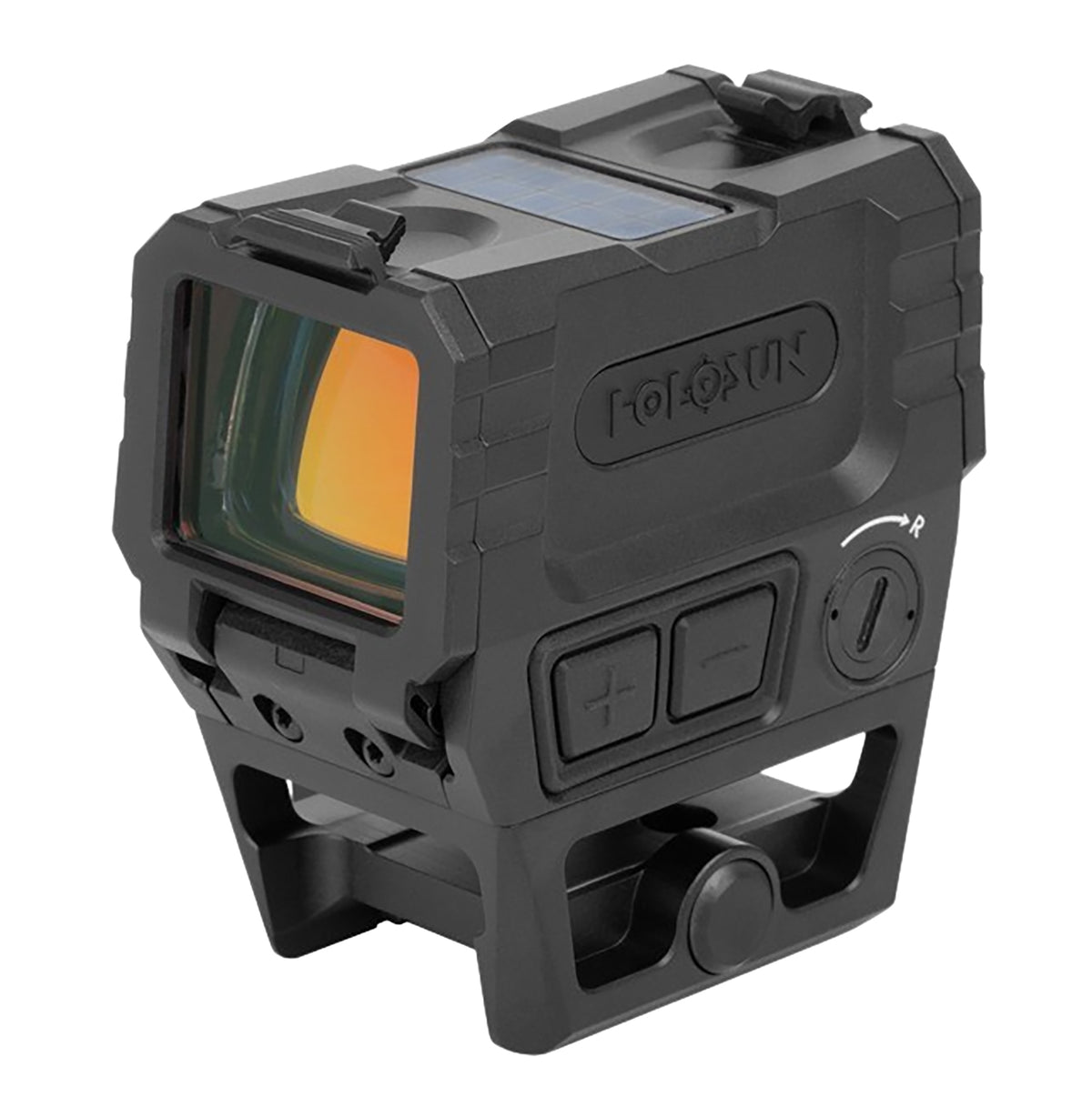 Holosun AEMS Pro X2 Series Black 1x 2 MOA Green Dot Multi Reticle Sight