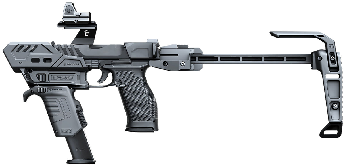 Recover Tactical S-Pro MG Canik Pistol Conversion Kit Black SPROCBGB01
