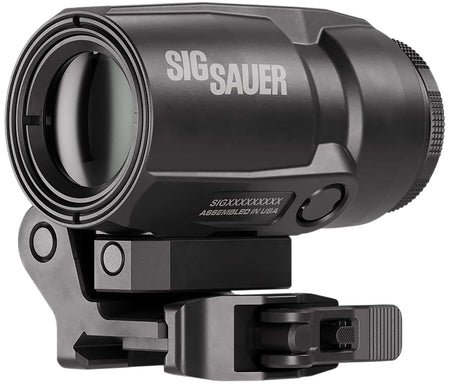Sig Sauer Electro-Optics Juliet3T-Micro 3x22mm Black Magnifier with PowerCam 90 QR Mount