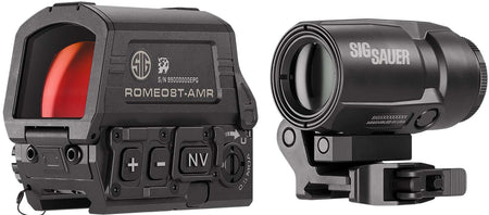 Sig Sauer Electro-Optics Romeo8T AMR Juliet3T Micro Magnifier Combo 1x40mm/3x22mm Black Sight