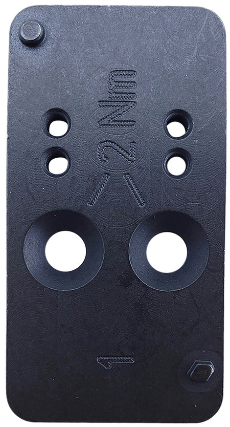 HK VP OR Optic Mounting Plate #1 Black Steel Noblex/Meopta Footprint