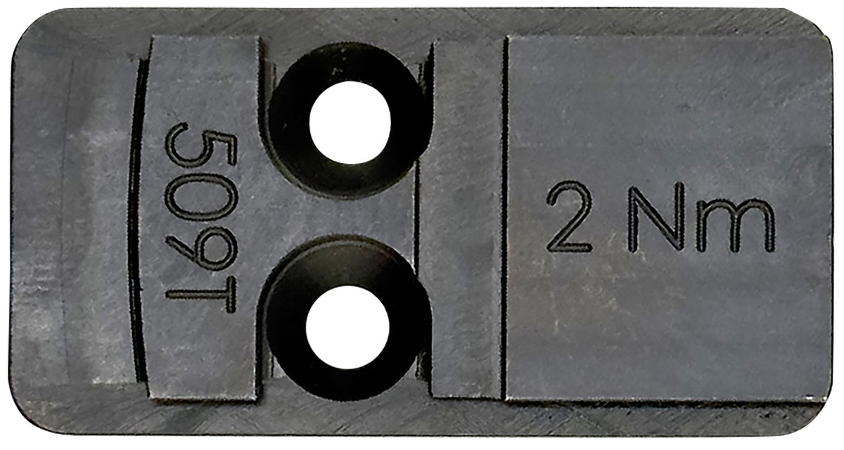 HK VP OR Mounting Plate Black Steel Compatible with Holosun 509T Footprint