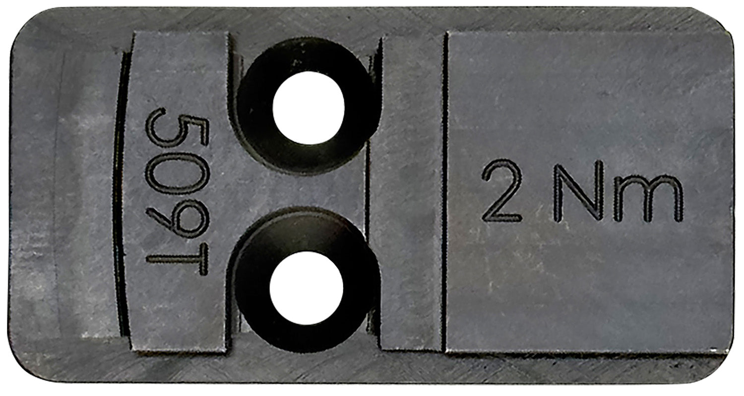 HK VP OR Mounting Plate Black Steel Compatible with Holosun 509T Footprint