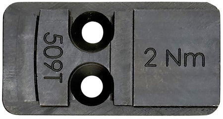 HK VP OR Mounting Plate Black Steel Compatible with Holosun 509T Footprint