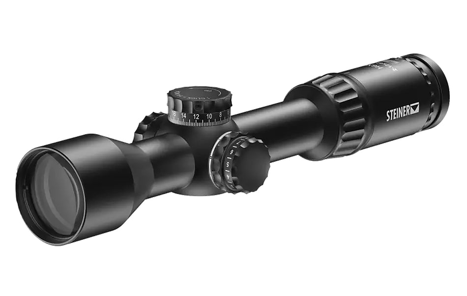 Steiner 8680 HX6 Black 2-12x42mm, 30mm Tube Illuminated MHR (RFP) Reticle