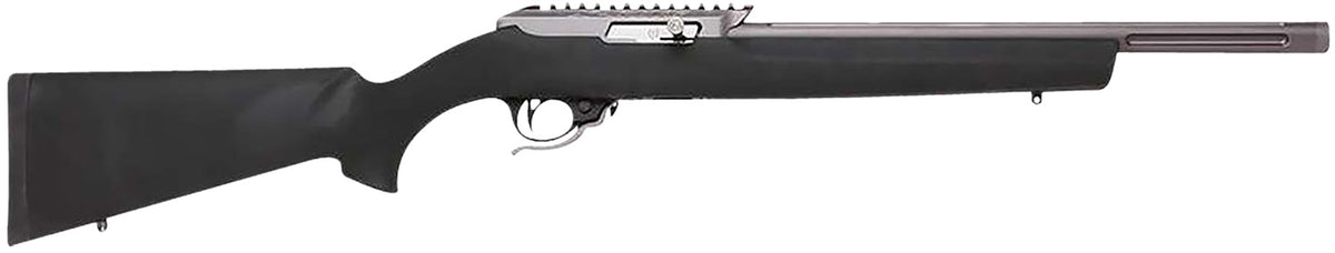 Tactical Solutions ATE2GMGBHBLK X-Ring VR Gen2 22 LR Gun Metal Gray Barrel & Receiver, Hogue OverMolded Black Synthetic Stock