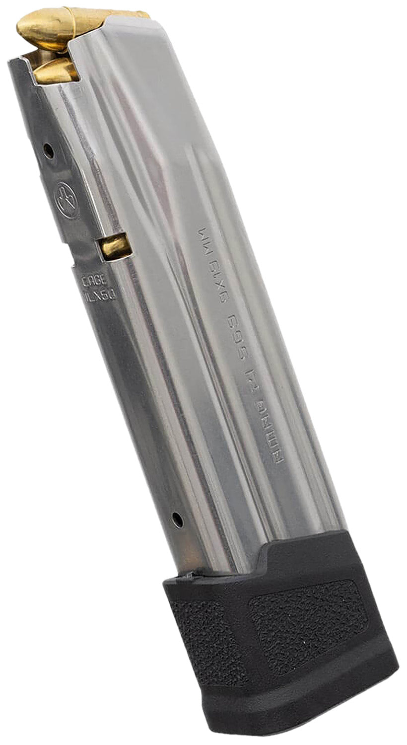 Magpul MAG1465-SST AMAG Sig P320 9mm Luger 21-Round Silver/Black Stainless Steel Handgun Magazine