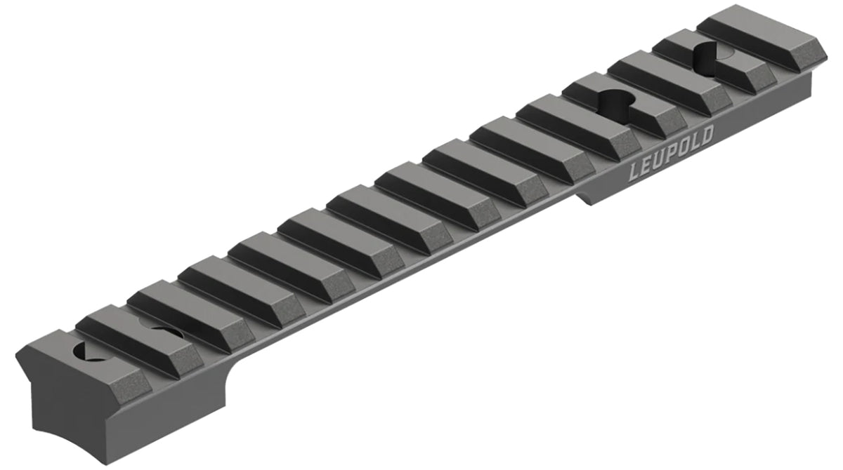 Leupold 176390 BackCountry Cross-Slot Base Matte Black Picatinny/Weaver Kimber 84M