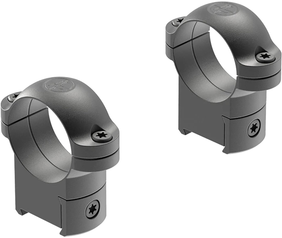 Leupold 177363 Black 1 Inch Tube Medium Steel Ringmounts CZ 527