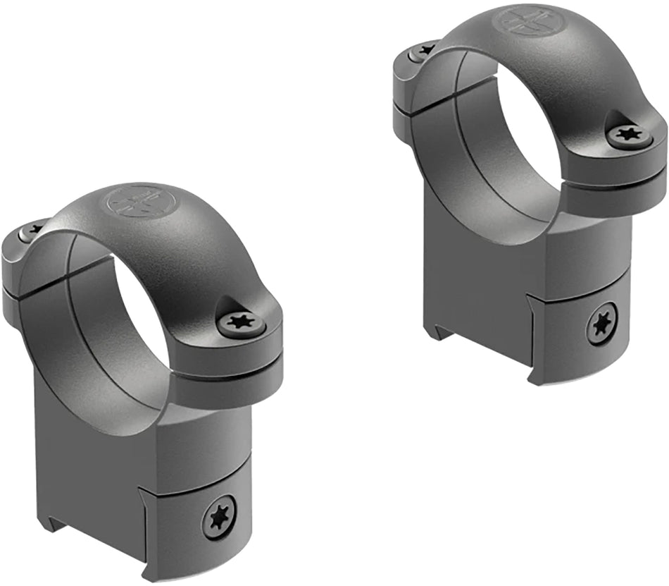 Leupold 177364 Black 1 Inch Tube High Steel Ringmounts CZ 527