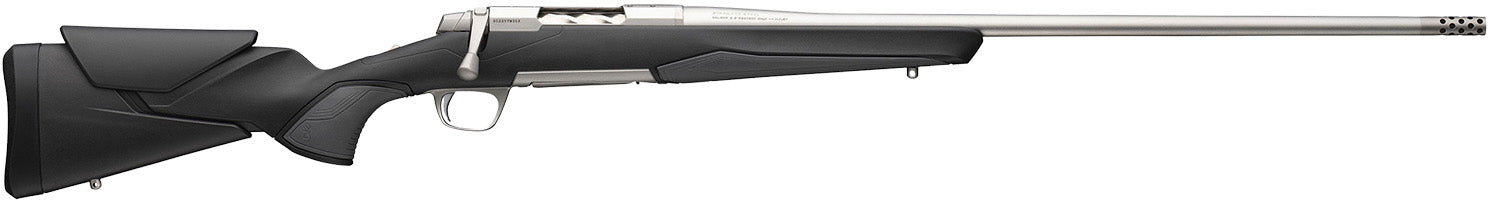 Browning 036008229 X-Bolt 2 Hunter Full Size 300 Win Mag 3+1 26" Stainless Steel Threaded Barrel, Drilled & Tapped Stainless Steel Receiver, Adj Vari-Tech Black Composite Stock w/Adjustable Comb & LOP