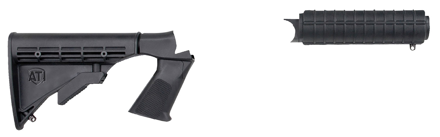 ATI HRN4100 Shotforce USA Made Pistol Grip Style Black Synthetic Stock and Forend for H&R New England Firearms