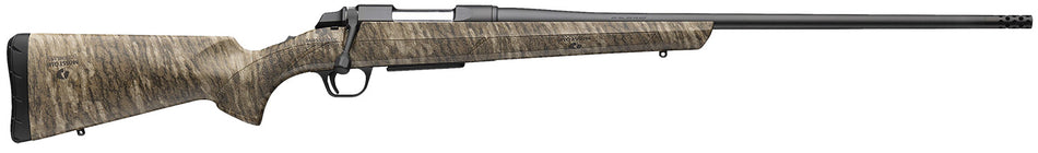 Browning 035841282 AB3 6.5 Creedmoor 4+1 22" Matte Blued Threaded Sporter Barrel, Matte Blued Drilled & Tapped Steel Receiver, Fixed w/Textured Grip Panels Mossy Oak Bottomland Composite Stock